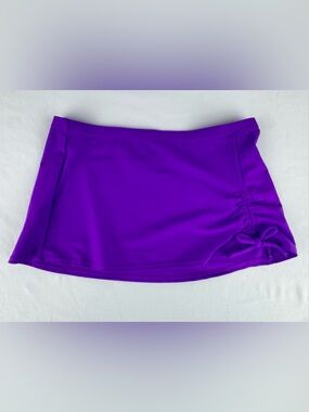 ZeroXposur Girls Purple Swim Skirt Coverup